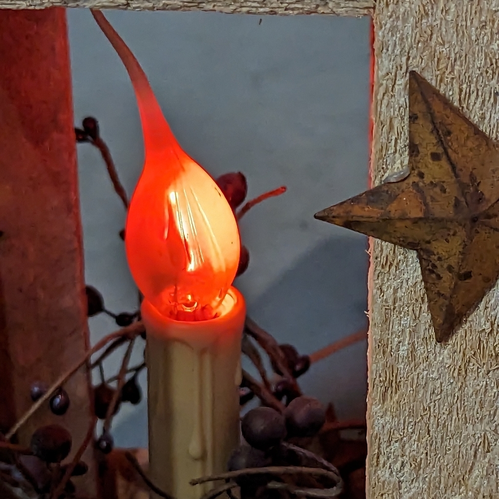 Primitive Candle Box - Picture 6 of 9